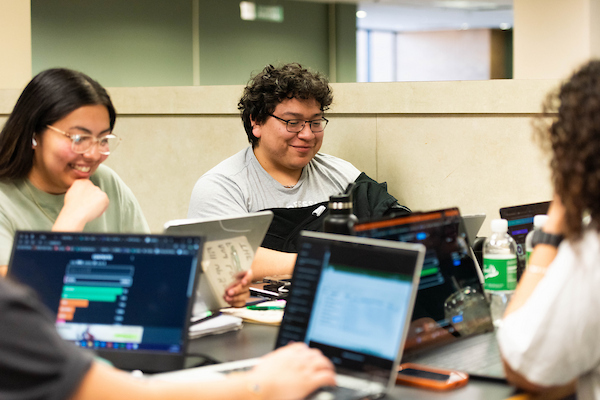 Faces of students on our campus. Photographed on 28, February 2025. (Maddie Graner/UBSC)